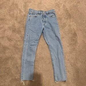Levi’s straight leg denim